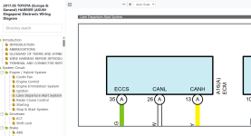 Toyota Harrier ASU60 ASU65 Lane Departure Alert Wiring Diagram.png
