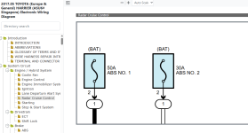 oyota Harrier ASU60 ASU65 Radar Cruise Control Wiring Diagram.png